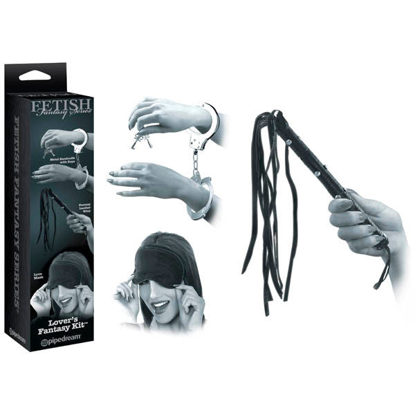 Fetish fantasy series limited edition - lover's fantasy kit - Product front view and box front view | Flirtybay.com.au